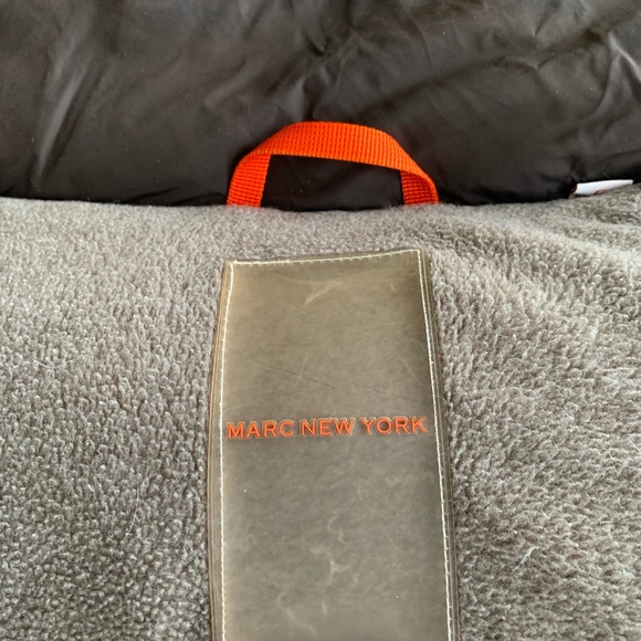 Marc New York Brown Down Filled Jacket with Hood and Fur Trim - Picture 6 of 6